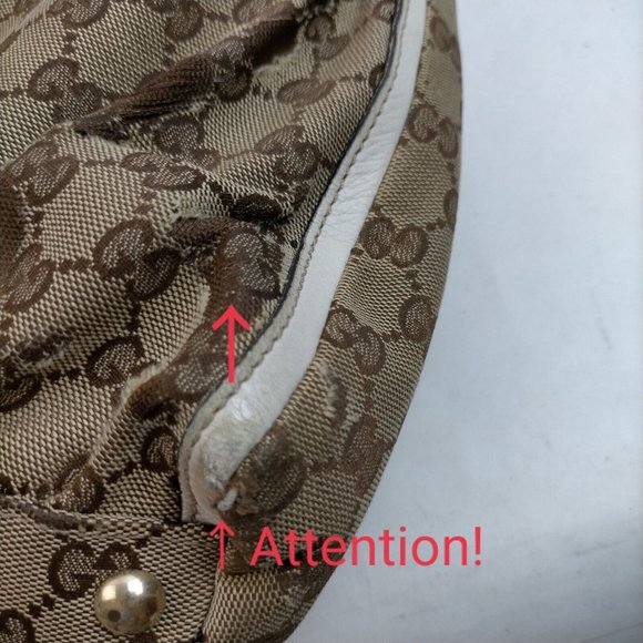 Auth Gucci Shoulder Bag Brown Canvas #43201G87 - Picture 9 of 9